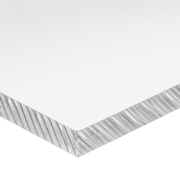 Zoro Select Clear Polycarbonate Sheet Stock 48" L x 32" W x 3/16" Thick BULK-PS-PC-358